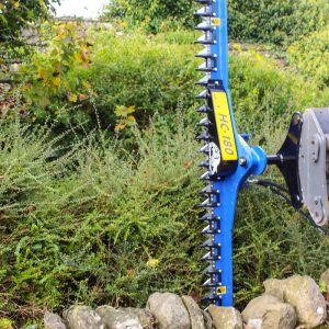 Slanetrac HC180 Mini Digger Finger Bar Hedge Cutter