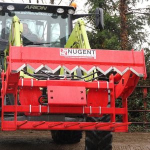 Nugent Bale Cutter with Wrap Catcher