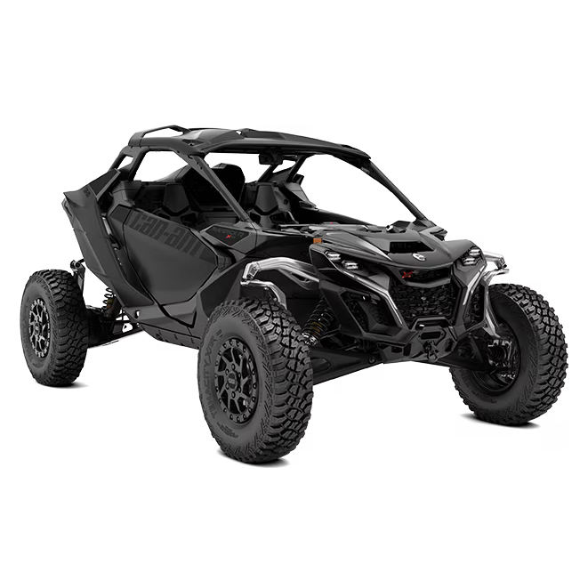 ORV-SSV-MY24-MaverickR-XRS-MillNT-Triple-Black-0007ARF00-Studio-34FR-NA